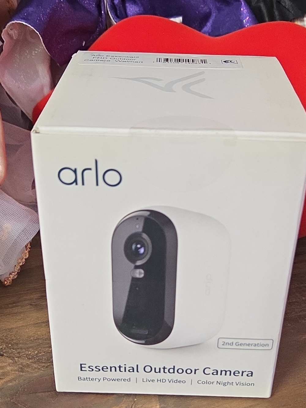 Arlo Essential Outdoor Camera (White) - 2nd Generation